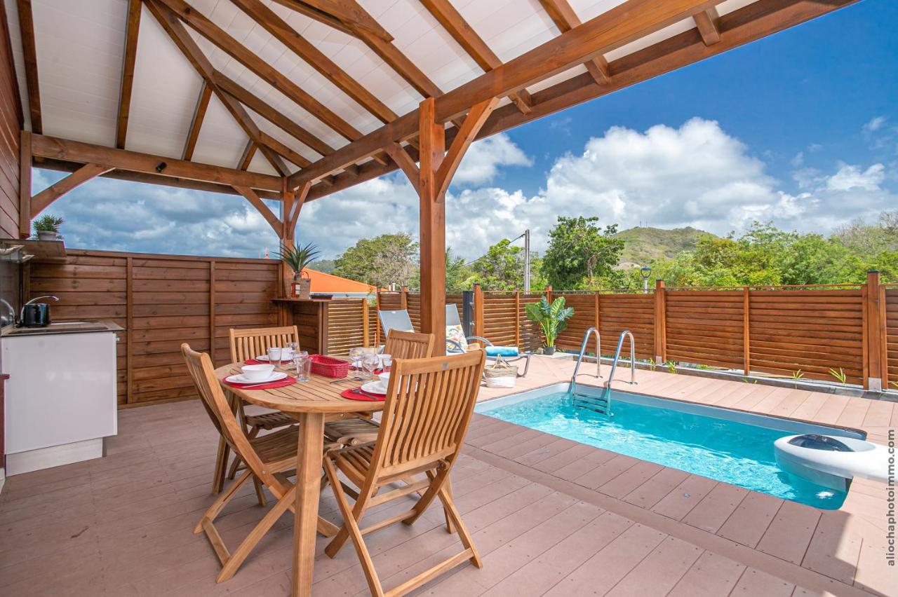 Bungalow Pom 1, Piscine, A 5 Min Des Plages Le Vauclin Zewnętrze zdjęcie