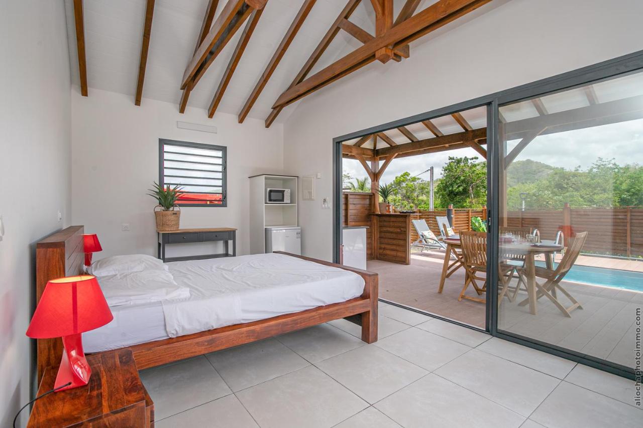 Bungalow Pom 1, Piscine, A 5 Min Des Plages Le Vauclin Zewnętrze zdjęcie